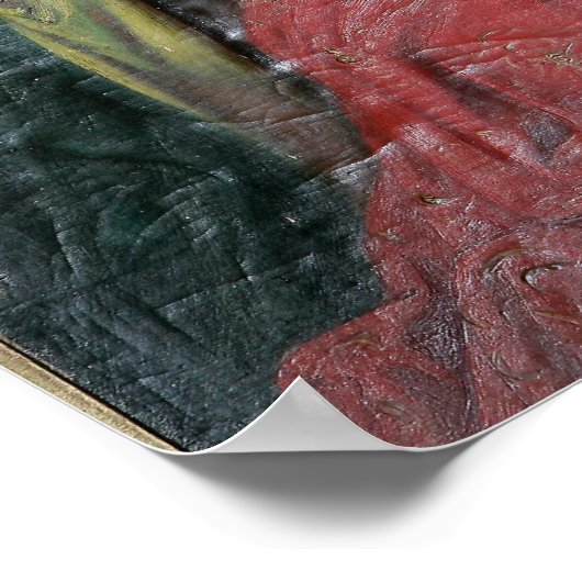 Serbisch-orthodoxe Ikonographie in der Kirche von  Poster (Ecke)