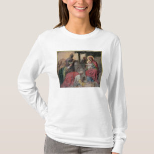 Serbisch-orthodoxe Ikonographie in der Kirche von T-Shirt