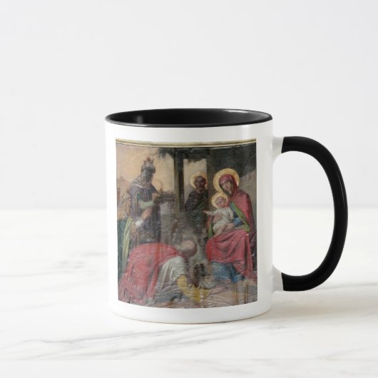 Serbisch-orthodoxe Ikonographie in der Kirche von Tasse (Rechts)