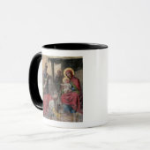 Serbisch-orthodoxe Ikonographie in der Kirche von Tasse (Vorderseite Links)