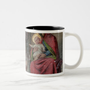 Serbisch-orthodoxe Ikonographie in der Kirche von  Zweifarbige Tasse