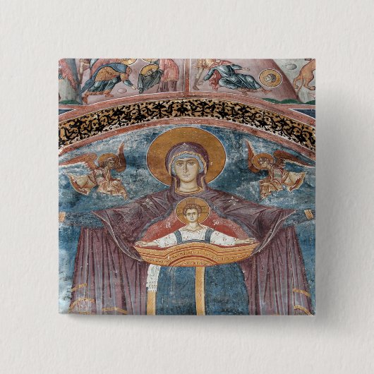 serbisch-orthodoxe Kirche und UNESCO-Standort, 2 Button (Vorderseite)