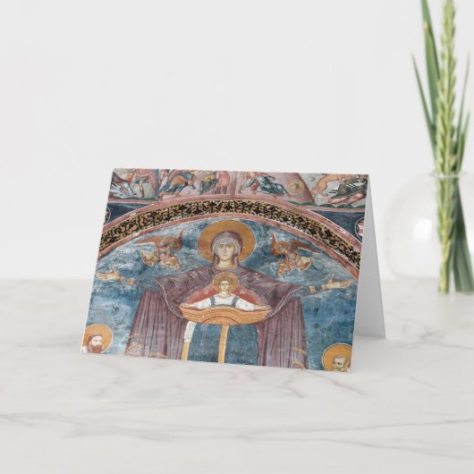 serbisch-orthodoxe Kirche und UNESCO-Standort 2 Karte (Vorderseite)