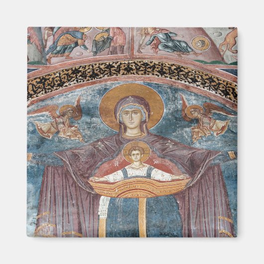serbisch-orthodoxe Kirche und UNESCO-Standort 2 Magnet (Vorne)