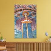 serbisch-orthodoxe Kirche und UNESCO-Standort, Leinwanddruck (Insitu (Wohnzimmer))