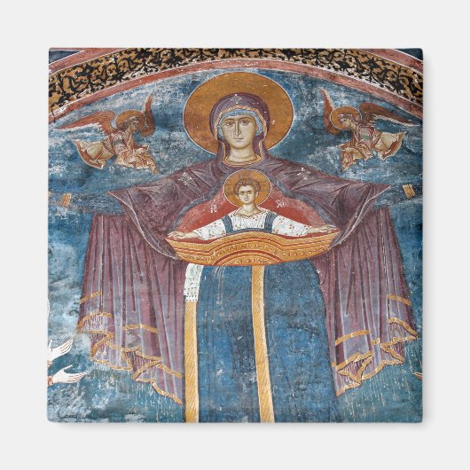 serbisch-orthodoxe Kirche und UNESCO-Standort, Magnet (Vorne)