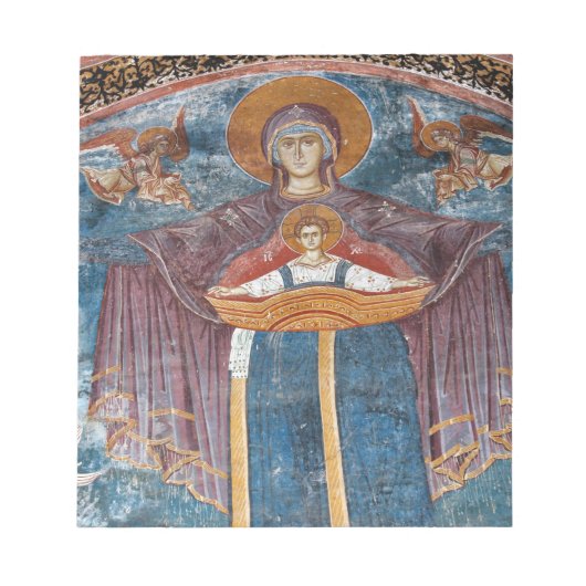 serbisch-orthodoxe Kirche und UNESCO-Standort, Notizblock (Vorderseite)