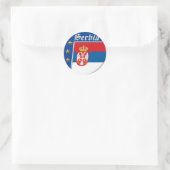 Serbische Aufkleber (Tasche)