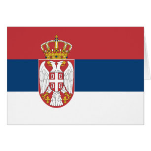 Serbische Flagge