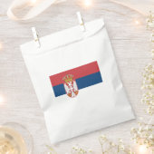 Serbische Flagge Geschenktütchen (Ausgeschnitten)