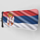 Serbische Flagge Golf Headcover (Vorderseite)