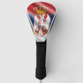 Serbische Flagge Golf Headcover (Vorderseite)