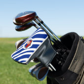Serbische Flagge Golf Headcover (In Situ)