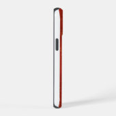 Serbische Flagge iPhone 15 Hülle (Rechte Seite)