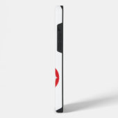 Serbische Flagge iPhone Hülle (Linke Seite)