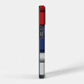 Serbische Flagge iPhone Hülle (Rechte Seite)