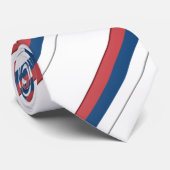 Serbische Flagge Krawatte (Gerollt)