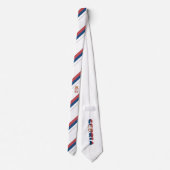 Serbische Flagge Krawatte (Rückseite)