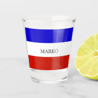 serbische Flagge, patriotisch