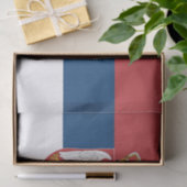 Serbische Flagge Seidenpapier (Geschenk)
