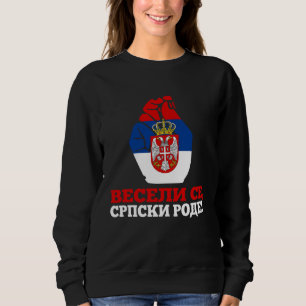 Serbische Flagge Serbien Srbin Srbija Sweatshirt