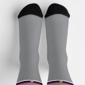 Serbische Flagge Socken (Oben)