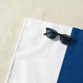 Serbische Flagge Strandtuch (Beispiel)