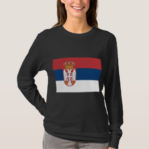 Serbische Flagge T-Shirt