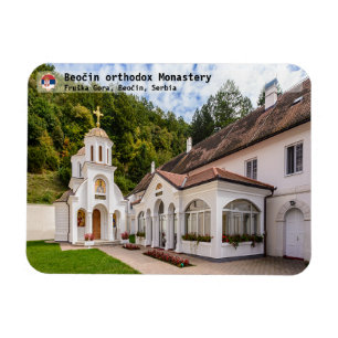 SERBISCHE KLOSTER - Beočin orthodoxes Kloster Magnet