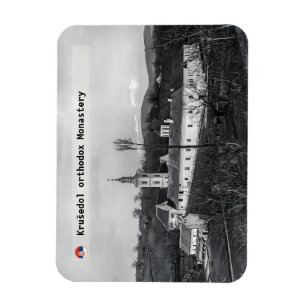 SERBISCHE KLÖSTER - Kloster Krušedol 1906 Magnet