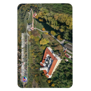 SERBISCHE KLÖSTER - Kloster Krušedol Magnet