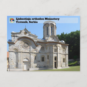 SERBISCHE KLOSTER - Kloster Ljubostinja Postkarte