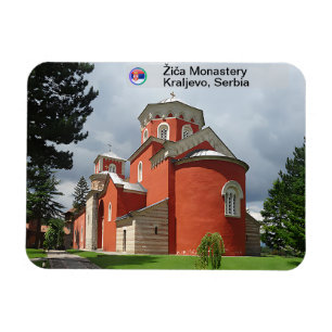 SERBISCHE KLOSTER - Kloster Žiča orthodox Magnet
