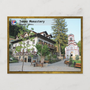 SERBISCHE KLOSTER - Tuman Kloster 1 Postkarte
