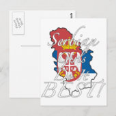 Serbische Mädchen machen es am besten! Postkarte (Vorne/Hinten)