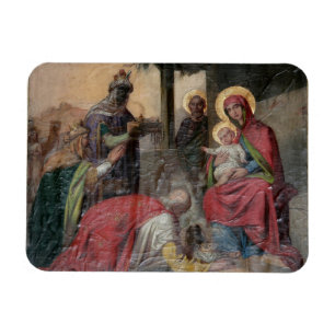 Serbische orthodoxe Ikongraphie in der Kirche von Magnet