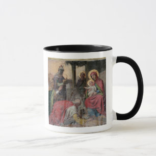 Serbische orthodoxe Ikonographie in der Kirche von Tasse