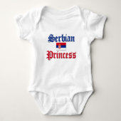Serbische Prinzessin Baby Strampler (Vorderseite)