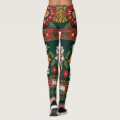Serbische Volkskleidung Leggings (Rückseite)