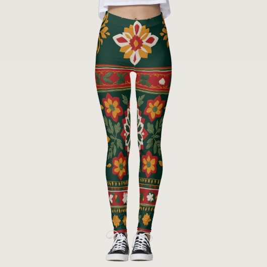 Serbische Volkskleidung Leggings (Vorderseite)