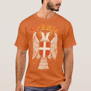 Serbischer Adler Srbija 12 T-Shirt