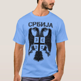Serbischer Adler Srbija 13 T-Shirt