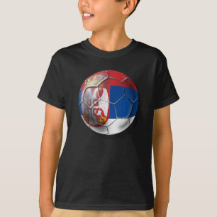 Serbischer Fußball für alle Liebhaber von Srbija T-Shirt