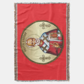 Serbischer Heiliger Nikolaus Decke (Vorderseite Vertikal)