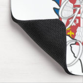 Serbischer Mädchen-Felsen! Mousepad (Ecke)