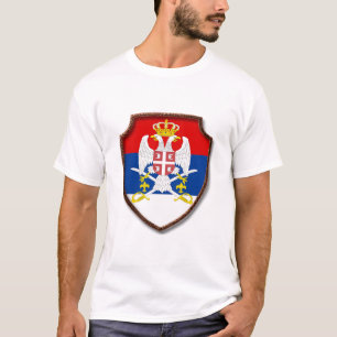 Serbischer mittelalterlicher Schutzschild - Serbis T-Shirt