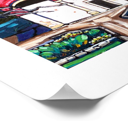 "Serbischer Monestar in Pec, Kosovo" Poster (Ecke)