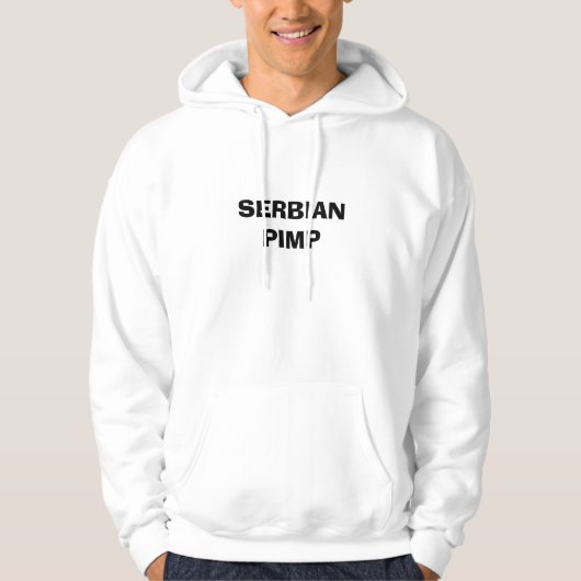 SERBISCHER ZUHÄLTER HOODIE (Vorderseite)