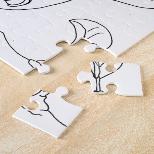 serbischer Zyrillienwurm Puzzle (Seite)