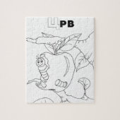 serbischer Zyrillienwurm Puzzle (Vertikal)